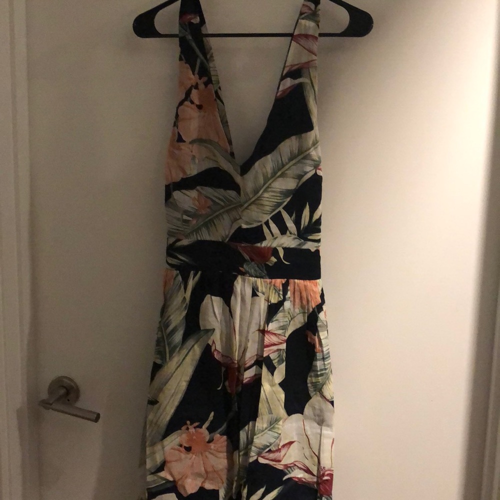 Ann Taylor Tropical Print Dress